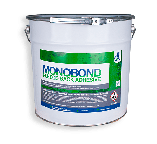 Monobond fleece back in Ring and Latch Pail